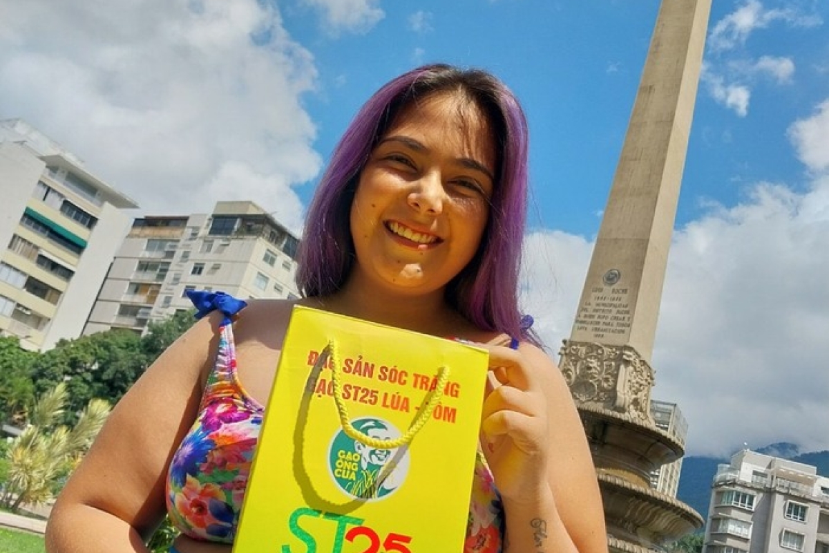 Gạo Ông Cua ST25 ở Venezuela
