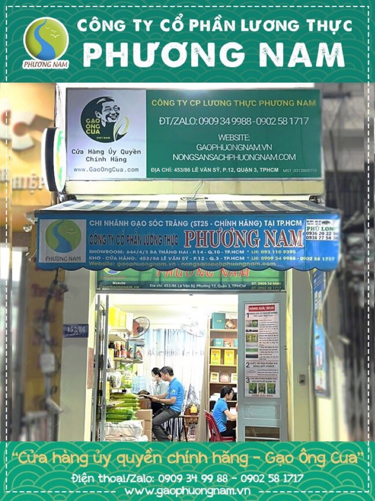 Cửa Hàng Gạo Ông Cua St25 tại Phương Nam