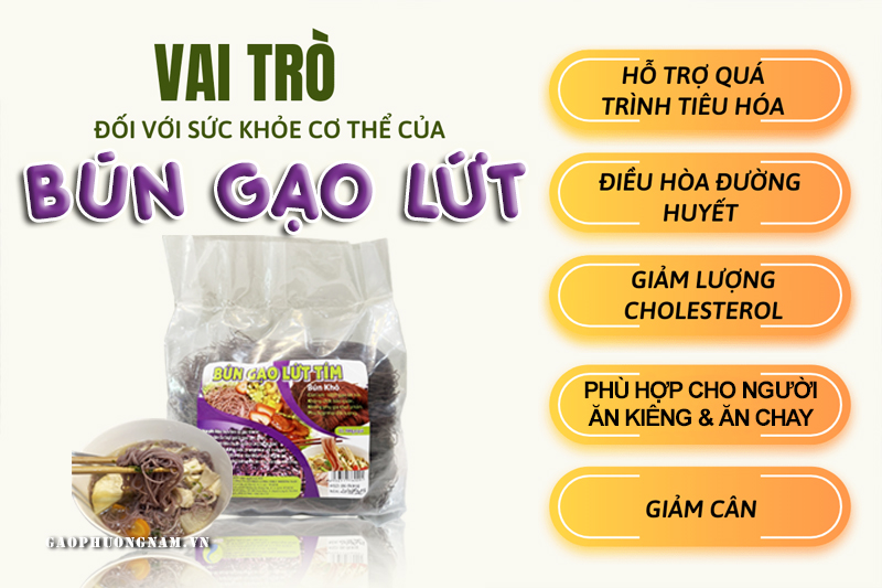 Bún gạo lứt 