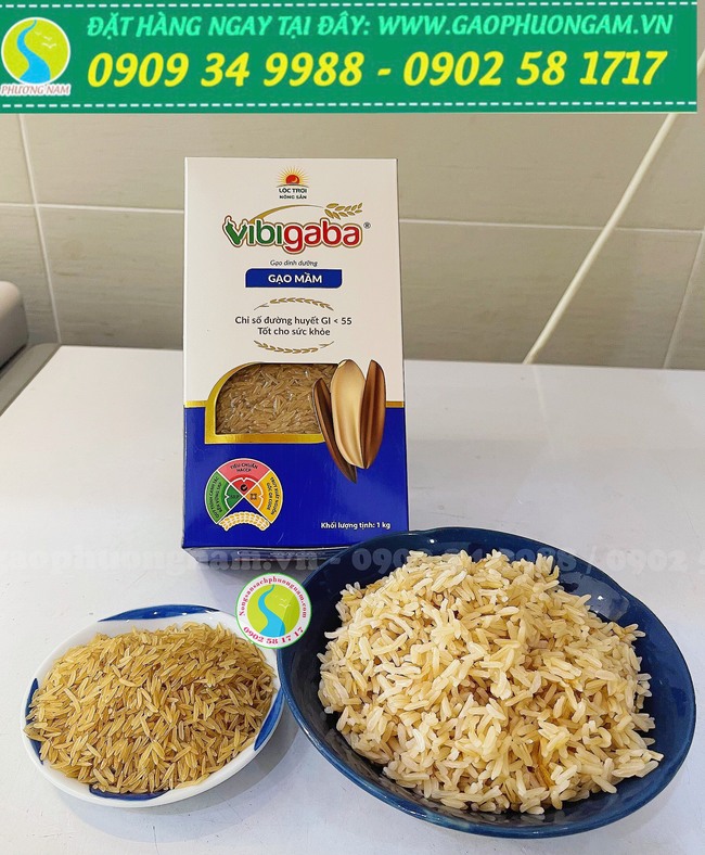 gạo mầm vibigaba 