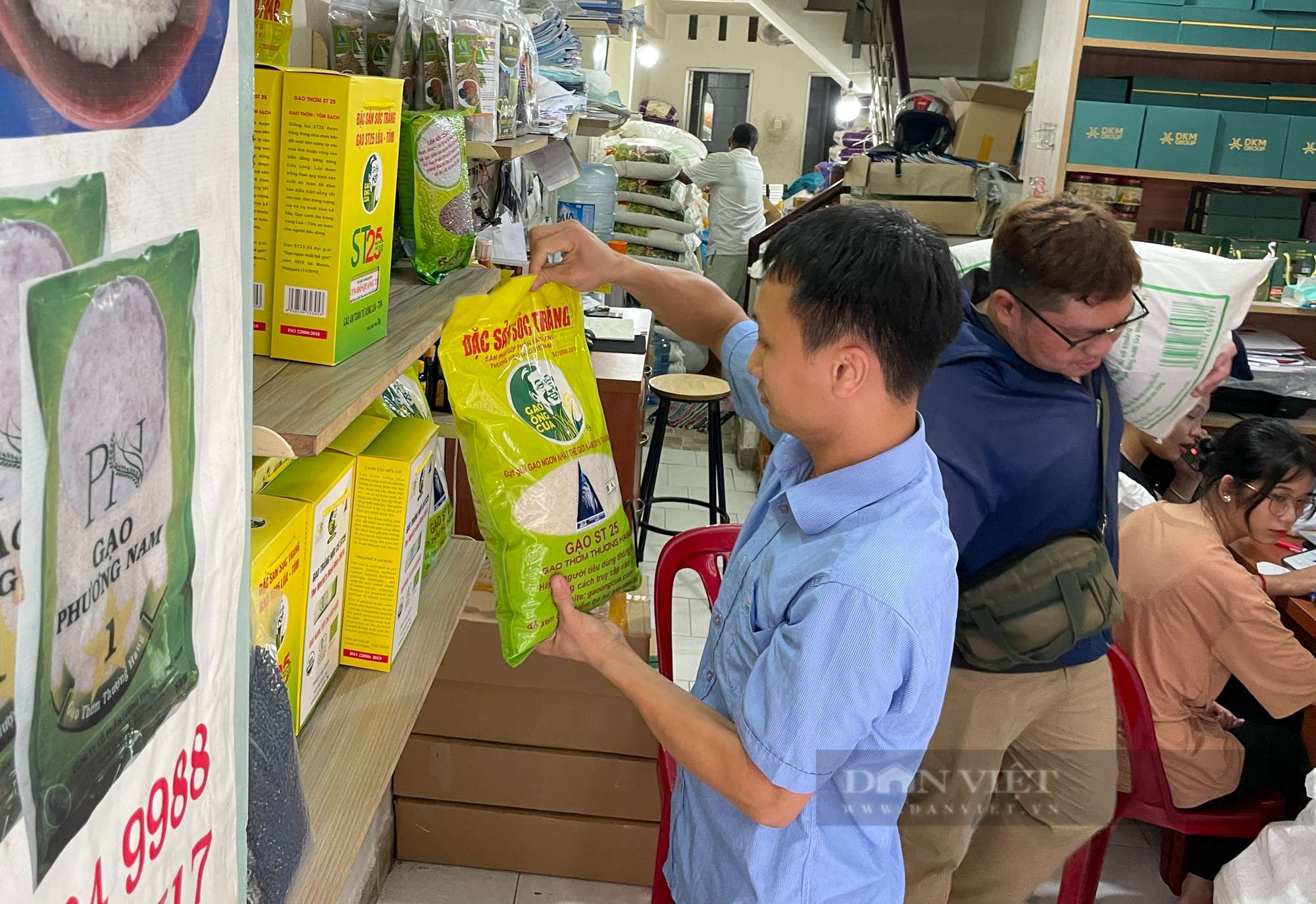 Các loại gạo St25 ông Cua