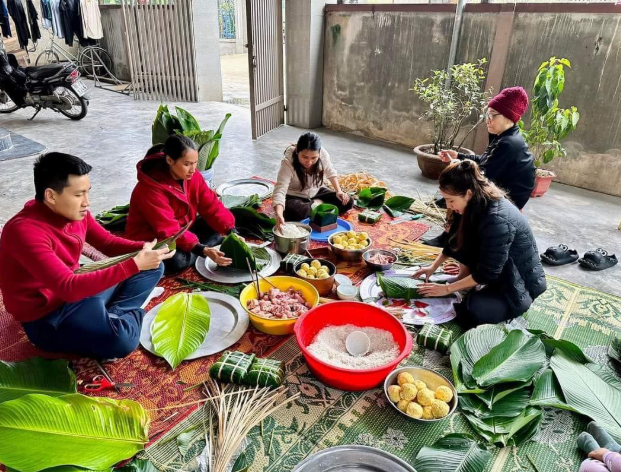 Bánh chưng bánh tét 
