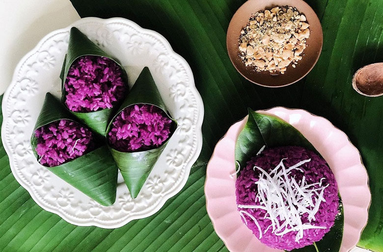 Xôi Lá Cẩm 