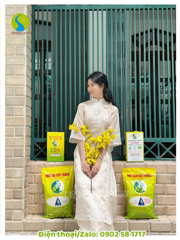 Gạo Ông Cua St25 làm quà biếu tết 