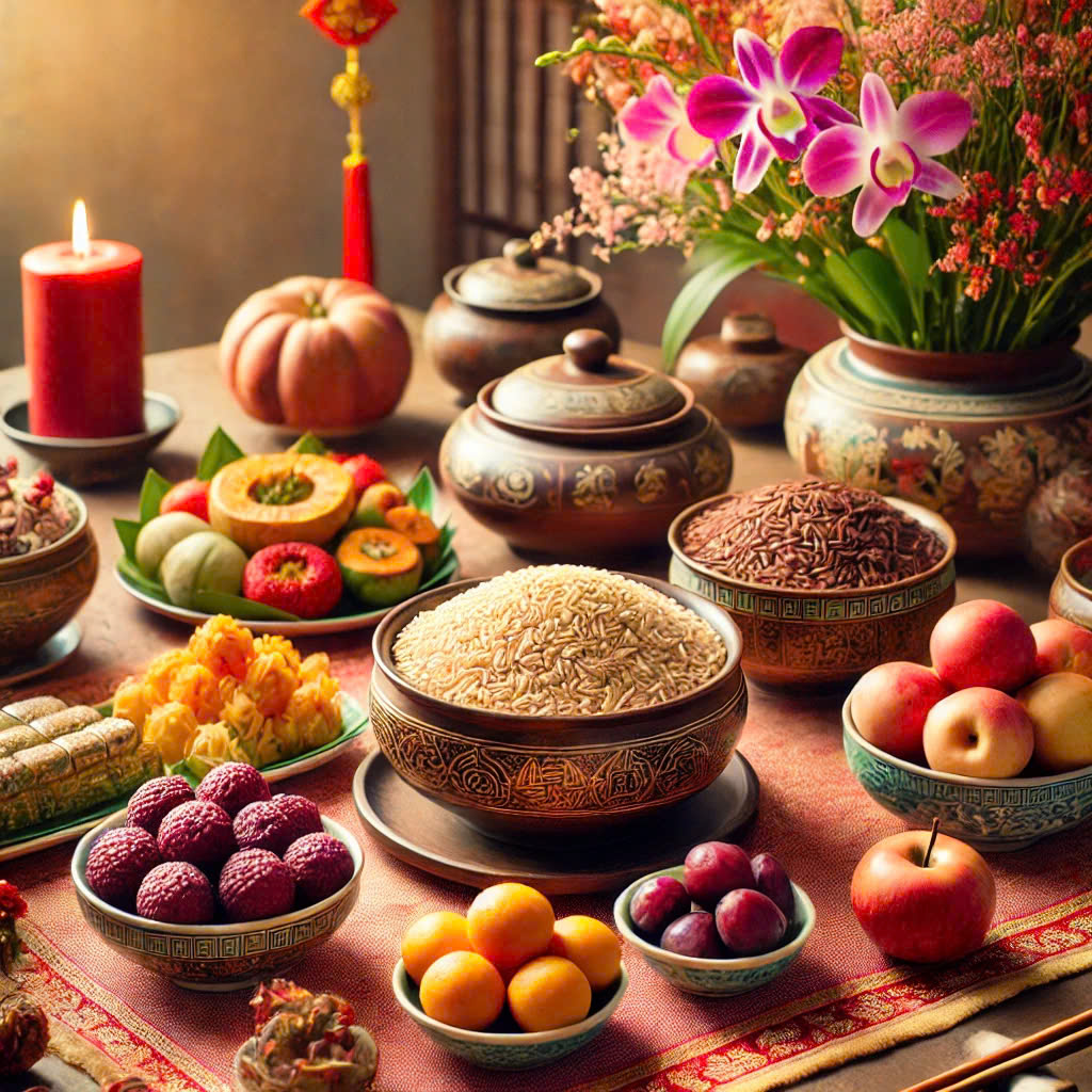 Phong tục cúng gạo ngày Tết