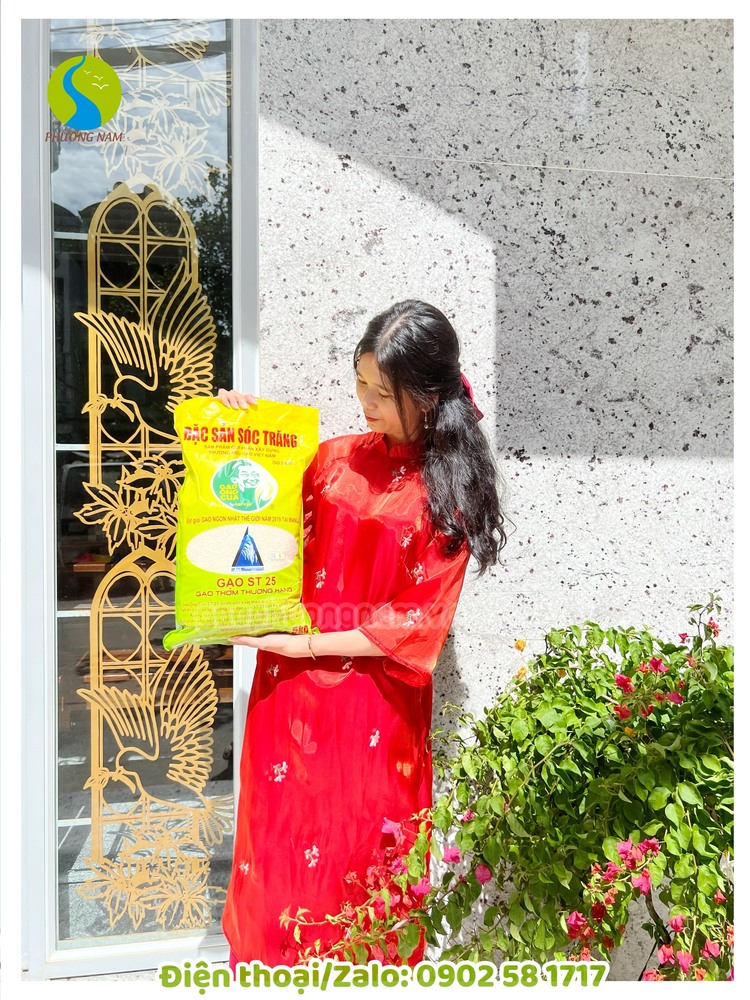 Gạo Ông Cua ST25 lúa thường 