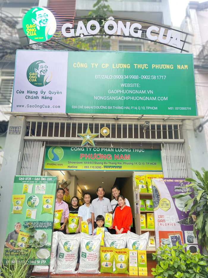Cửa hàng uỷ quyền gạo ST25 chính hãng DNTN Hồ Quang Trí